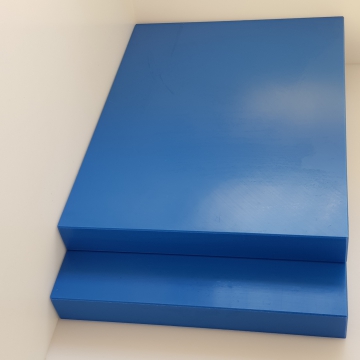 1x Schneidbrett50x30x4cm. aus Qualitätskunststoff  Blau