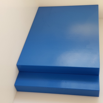 1x Schneidbrett50x30x4cm. aus Qualittskunststoff Blau