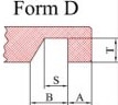 Hohlkehle einfrsen - Form D